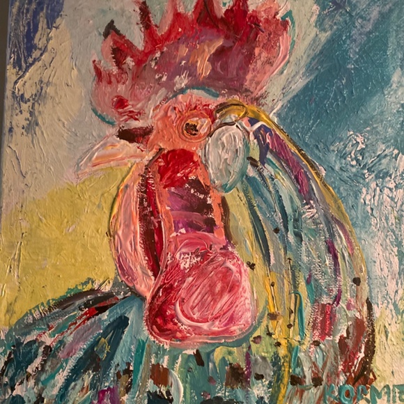 Original painting on canvas byDorotaKormienko 11x14x0.9 inch - Picture 5 of 5